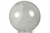 Polished Quartz Sphere - Madagascar #348241-1
